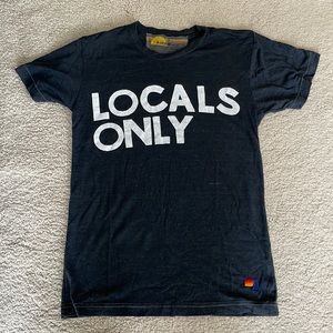 EUC Aviator Nation Locals Only TShirt